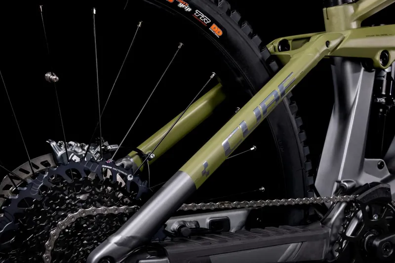 Cube Stereo Hybrid 160 HPC TM 750 Electric Mountain Bike 2022 Grey-3